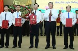 Hưng Yên thành lập nhiều đơn vị mới và bổ nhiệm lãnh đạo