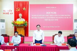 Bí thư Tỉnh ủy yêu cầu quyết liệt tháo gỡ vướng mắc, đẩy nhanh giải phóng mặt bằng các dự án