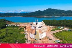 Cận cảnh dự án hơn 350 tỷ đồng nâng cấp hồ Kẻ Gỗ sắp hoàn thành