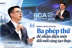 Better Choice Awards: 'Ba phép thử để nhận diện một đổi mới sáng tạo thực chất'