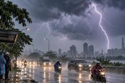 Chủ động phòng tránh sét đánh trong mùa mưa giông