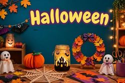 Cách làm đồ trang trí Halloween đơn giản tại nhà