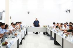 Mưa nhiều gây khó khăn khi thi công Dự án thuỷ điện tích năng Bác Ái