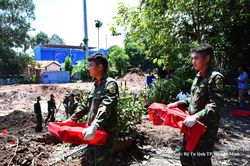 Ngày 30/9: Phát hiện, quy tập 10 bộ hài cốt liệt sĩ tại Công viên Lê Thị Riêng