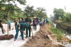 Mở rộng không gian, nâng tầm xã chuẩn