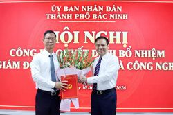 Đồng chí Thân Trung Kiên giữ chức Giám đốc Sở Khoa học và Công nghệ thành phố Bắc Ninh