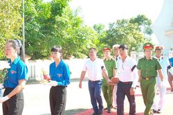 Quế Phước truy điệu, an táng 4 hài cốt liệt sĩ