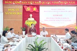 Giám sát việc học và làm theo gương Bác ở xã Xuân Hòa