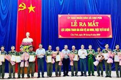 Chư Pưh kiện toàn lực lượng bảo vệ an ninh ở cơ sở