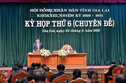 HĐND tỉnh Gia Lai khai mạc kỳ họp thứ 6 (chuyên đề)