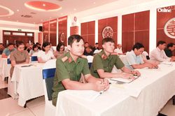 100 đại biểu tham gia tập huấn ứng phó sự cố tràn dầu