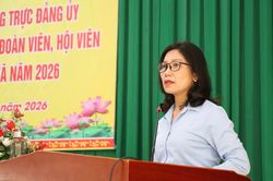 Thường trực Đảng ủy xã Ninh Phước đối thoại với cán bộ, đoàn viên, hội viên và Nhân dân