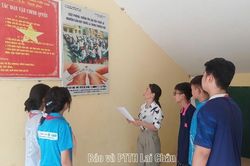 Khổng Lào xây dựng trường học không khói thuốc