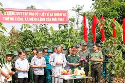 Lần theo dấu tích đồng đội