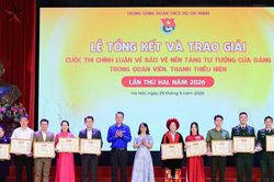 Lâm Đồng đoạt 2 giải Cuộc thi Chính luận về bảo vệ nền tảng tư tưởng của Đảng trong đoàn viên, thanh thiếu niên