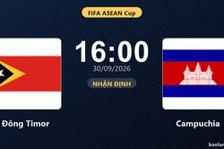 Nhận định Đông Timor vs Campuchia: Cơ hội bám đuổi ngôi đầu