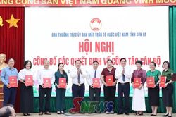 Hội nghị công bố các quyết định về công tác cán bộ