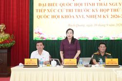 Đại biểu Quốc hội tiếp xúc cử tri các địa phương