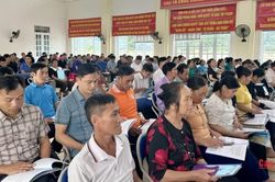 Bồi dưỡng nghiệp vụ, kỹ năng hòa giải ở cơ sở cho hơn 150 học viên