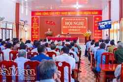 Đại biểu Quốc hội tỉnh tiếp xúc cử tri 3 xã: Tân Hưng, Sông Đốc, Nguyễn Việt Khái
