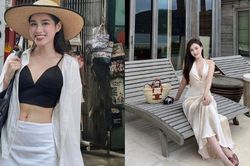 Mỹ nhân Thanh Hoá từng lội ruộng đi cấy, lớn lên thành hoa hậu, 24 tuổi lấy thiếu gia nghìn tỷ, làm dâu hào môn