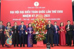 Đại hội XVIII Tổng hội Y học Việt Nam kiện toàn lãnh đạo nhiệm kỳ mới