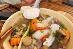 Về miền Tây thưởng thức tô bánh canh 'có một không hai'