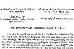 Cục Điện ảnh yêu cầu gỡ bỏ phim 'Playboyy: Trò đùa nguy hiểm' (mùa 1) trong 24 giờ
