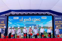 Khởi công khu khách sạn, căn hộ dịch vụ và trung tâm hội nghị quốc tế tại Khu Công nghệ cao Hòa Lạc