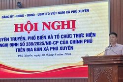 Xã Phú Xuyên: Tuyên truyền, tổ chức thực hiện chính sách hỗ trợ tạo việc làm