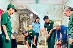 Ngôi nhà nghĩa tình của cựu chiến binh khó khăn tại phường Hoàng Mai