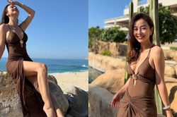 Jennifer Phạm gợi cảm ở biển Mexico