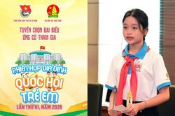 Thiếu nhi cả nước có cơ hội tự ứng cử đại biểu 'Quốc hội trẻ em' lần thứ III