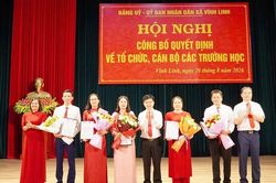 Rõ người, rõ việc, rõ trách nhiệm trong sắp xếp mạng lưới trường học ở Vĩnh Linh