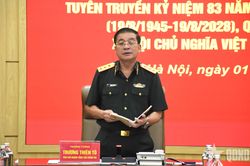 Thượng tướng Trương Thiên Tô: Bảo đảm chất lượng phim truyện điện ảnh 'Đất lửa' ở mức cao nhất