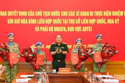 Việt Nam cử thêm các sĩ quan gìn giữ hòa bình thực hiện nhiệm vụ tại trụ sở Liên hợp quốc và khu vực Abyei