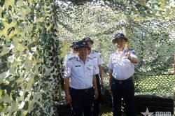 Kiểm tra công tác chuẩn bị diễn tập tại Vùng Cảnh sát biển 1