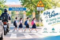 Phát động Chiến dịch truyền thông 'Hãy đi chậm lại vì tương lai của trẻ thơ!'