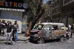 Kẻ tấn công nổ súng vào xe buýt ở Syria, 7 người thiệt mạng