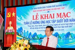 Quảng Ninh khai mạc Tuần lễ hưởng ứng học tập suốt đời năm 2026