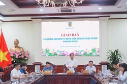 Bộ Tư pháp thúc tiến độ các Nền tảng số, vận hành hiệu quả Hệ thống IOC