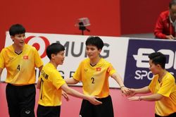 Lịch thi đấu Asiad 20 ngày 1/10: Cầu mây nữ tiếp đà thắng