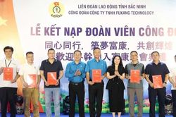 Hơn 1.200 lao động nước ngoài gia nhập Công đoàn ở Bắc Ninh