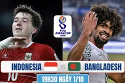 Nhận định Indonesia vs Bangladesh, 19h30 ngày 1/10: Indo trút giận?