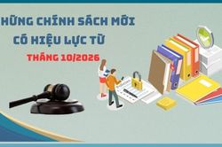Những chính sách mới có hiệu lực từ tháng 10/2026