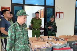 Phát hiện sự thật bên trong 34 thùng giấy khi chặn xe tải lúc rạng sáng