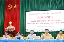 Cử tri xã Quỳnh Phú kiến nghị nhiều vấn đề liên quan đến chế độ, chính sách