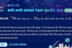 Nhiều hoạt động hưởng ứng Ngày hội đổi mới sáng tạo quốc gia 2026