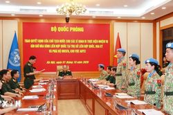 Việt Nam có thêm 2 sỹ quan đảm nhiệm vị trí chuyên gia tại Trụ sở Liên hợp quốc
