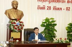 Lào tăng cường công tác chỉ đạo, lãnh đạo phát triển kinh tế đất nước